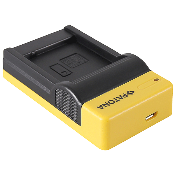 Slim Micro-USB Ladegerät für Panasonic DMW-BLG10 von Patona