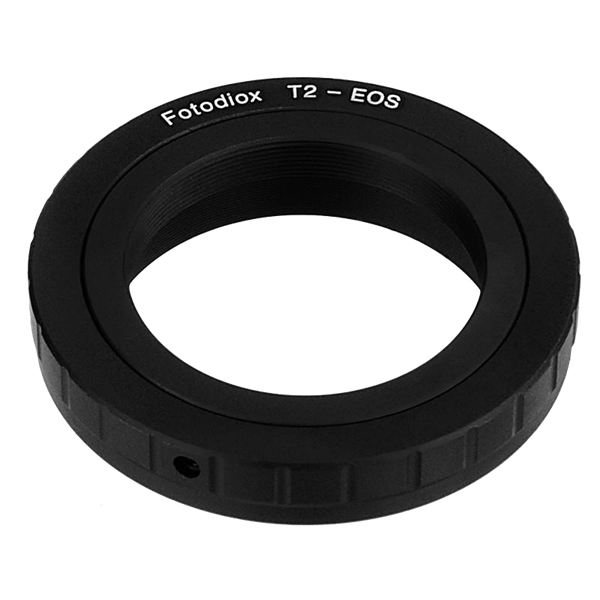 Lens Mount Adapter T-Mount T and T-2 Screw Mount SLR Lens to Canon EOS by Fotodiox