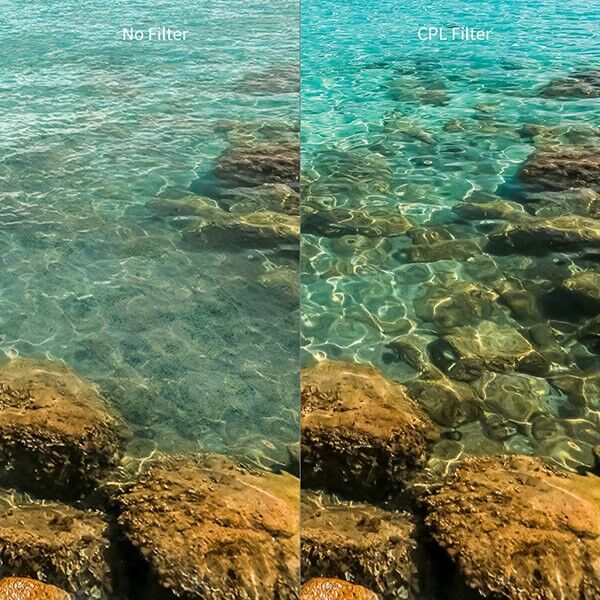 SmallRig CPL-Filter in Anwendung