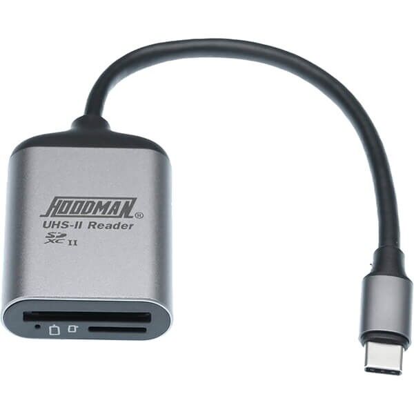 Robust Hoodman Steel card reader with metal housing