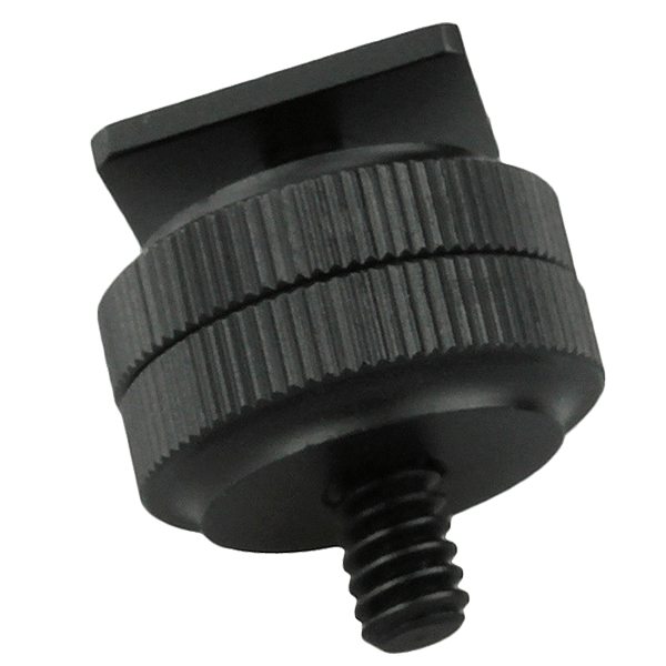 JJC Flash Shoe Adapter with 1/4" Screw