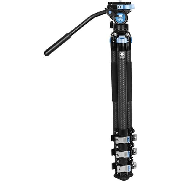 Compact and lightweight Sirui L-324F carbon tripod