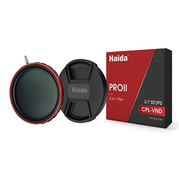 Polarizing Filter and Variable ND Filter in one 72mm Haida