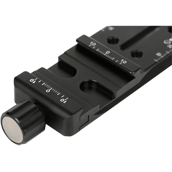 Nodal Slide Sunwayfoto DMP-140R mit Schraubknopf Details