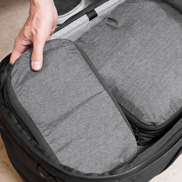 Packing Cube im Einsatz in einer Reisetasche