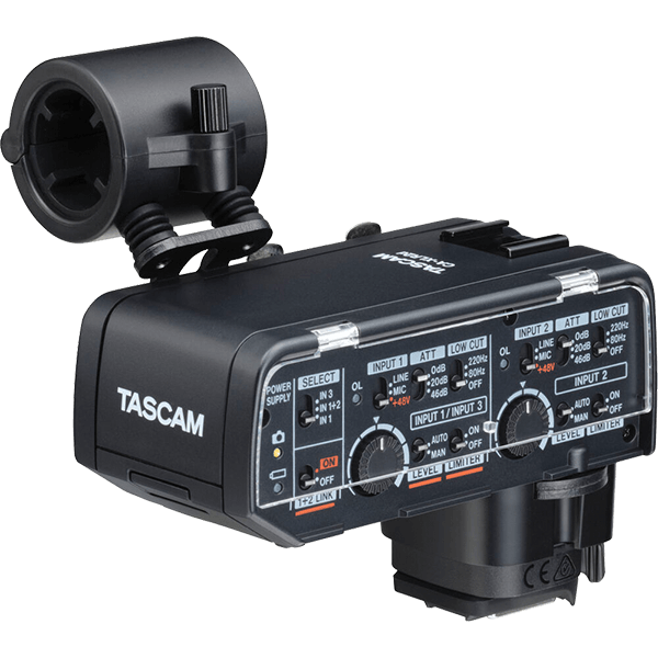 Tascam CA-XLR2d-AN XLR Microphone Adapter Kit 