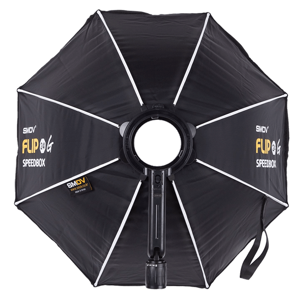 Softbox Flip 24 G SMDV mit C Anschluss Hinterseite