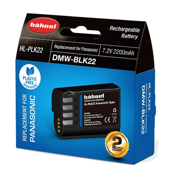 Hähnel HL-PLK22 like Panasonic DMW-BLK22 Packing Hähnel HL-PLK22 like Panasonic DMW-BLK22 Packing