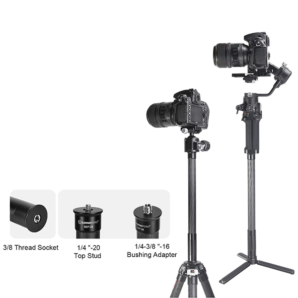 Sunwayfoto SEP-26 Carbon Fiber Stabilizer Extension Boom Pole an Gimbal Sunwayfoto SEP-26 Carbon Fiber Stabilizer Extension Boom Pole an Gimbal