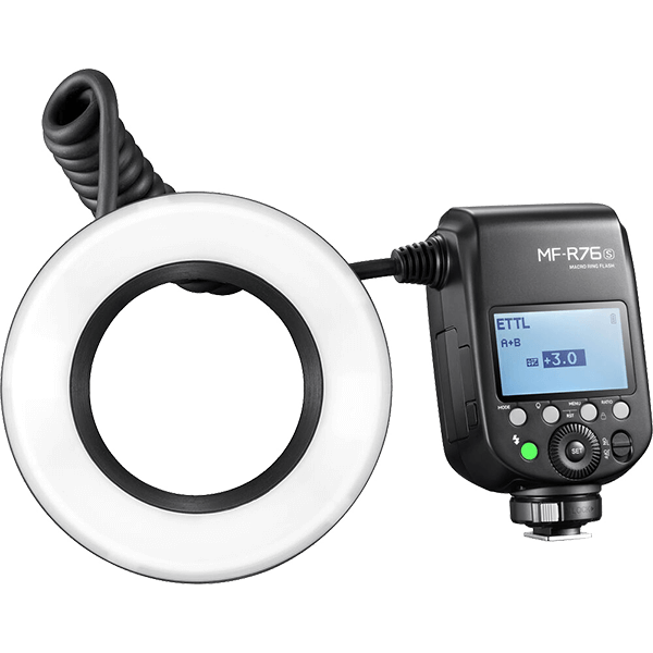 MF-R76S Ringblitz mit TTL zu Sony von Godox Detail