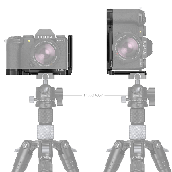 SmallRig L-Winkel zu Fujifilm X-S20 4231 auf Stativ