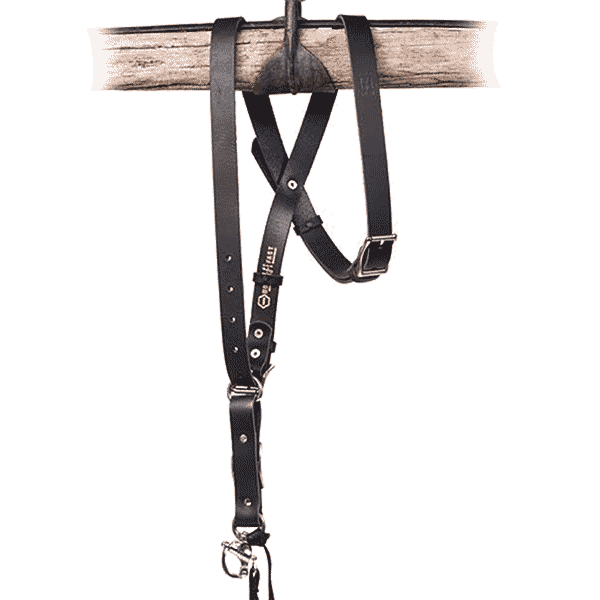 Money Maker Water Buffalo Leather Black - Small