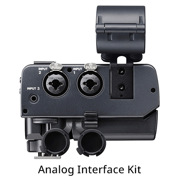 Tascam CA-XLR2d-AN XLR Microphone Adapter Kit zu Cameras mit 3.5mm Analog Anschluss