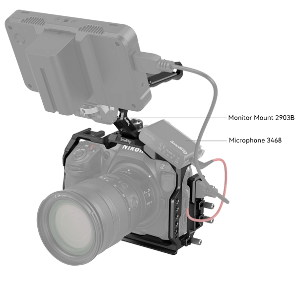 SmallRig Kamera Cage Set zu Nikon Z 8 3941