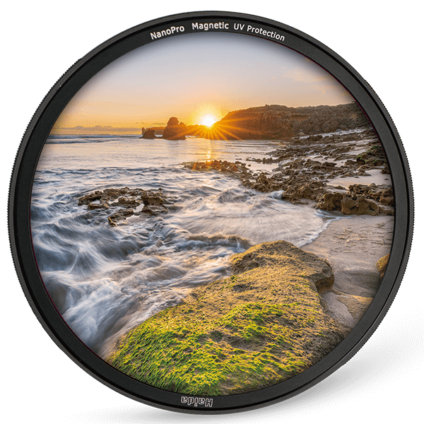 Lens protection filter Magentisch from Haida with adapter ring