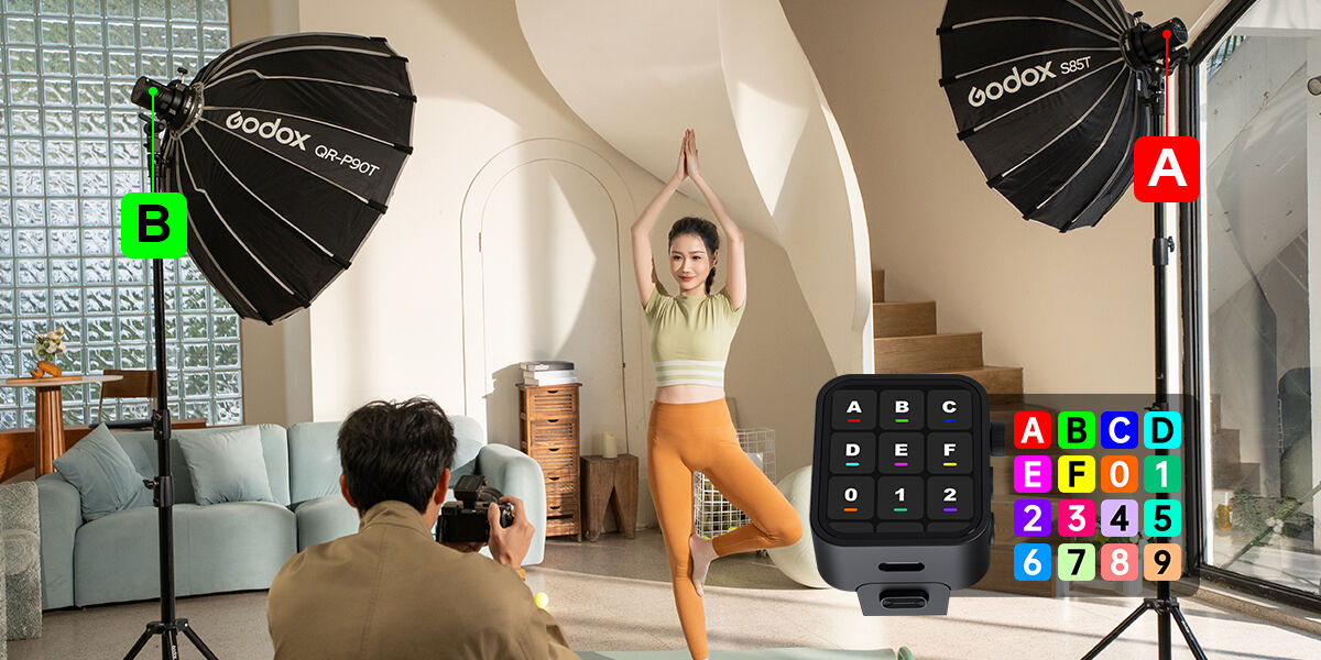 Godox AD100Pro2 Farbgruppierung