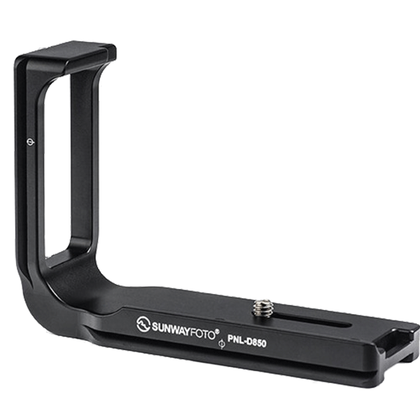 Custom L-Bracket for Nikon D850 Body without battery grip