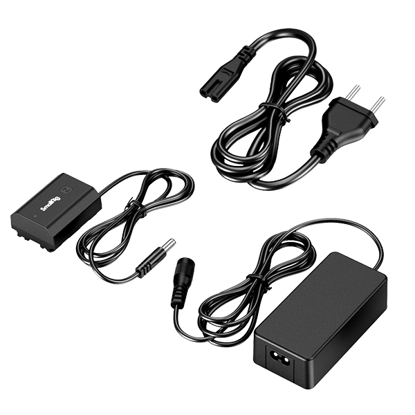 SmallRig NP-FZ100 Batterie-Attrappe mit Netzadapter 4269 Lieferumfang