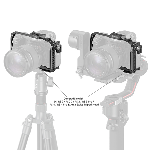 Kamera Cage Smallrig Fujifilm X-H2S oder X-H2 auf Gimbal