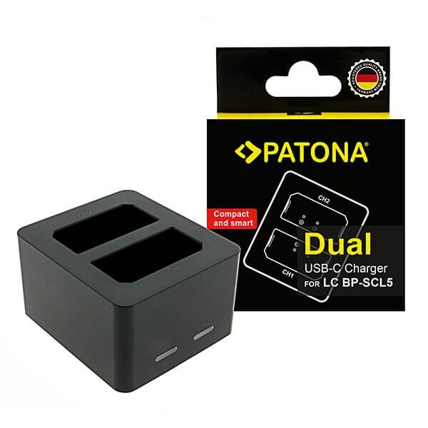 Patona dual charger for Leica M10