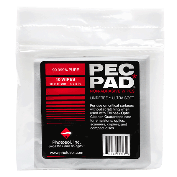 Photographic Solutions PEC-PAD Fototücher 10er Pack 10x10 cm