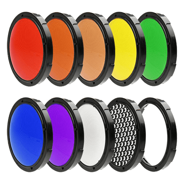 Farbfilterset passend zur Flip Sofbox von SMDV