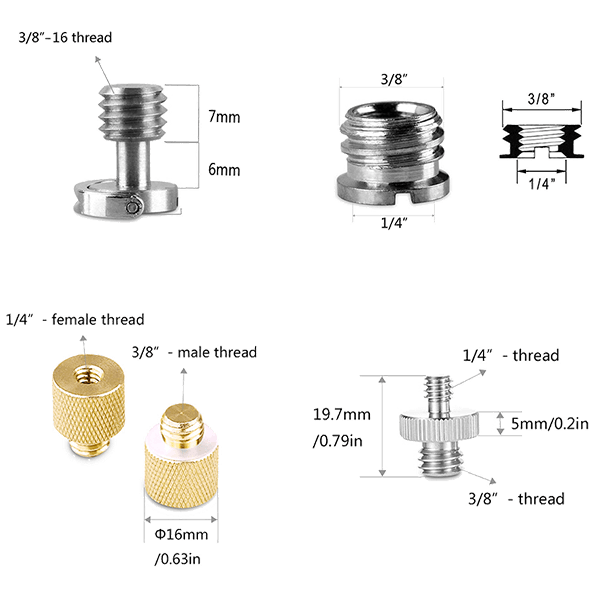 SmallRig Screw Ratchet Wingnut Set 3995 SmallRig Screw Ratchet Wingnut Set 3995