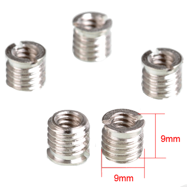 Stativ-GewindeadapterTN-1 von 14 auf 38 Zoll von Sunwayfoto Abmessungen