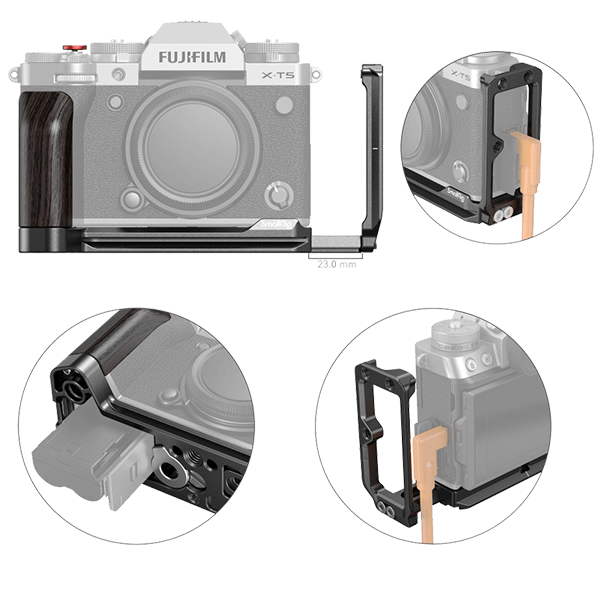 SmallRig L-Winkel passend zu FUJIFILM X-T5 4137 ansichten