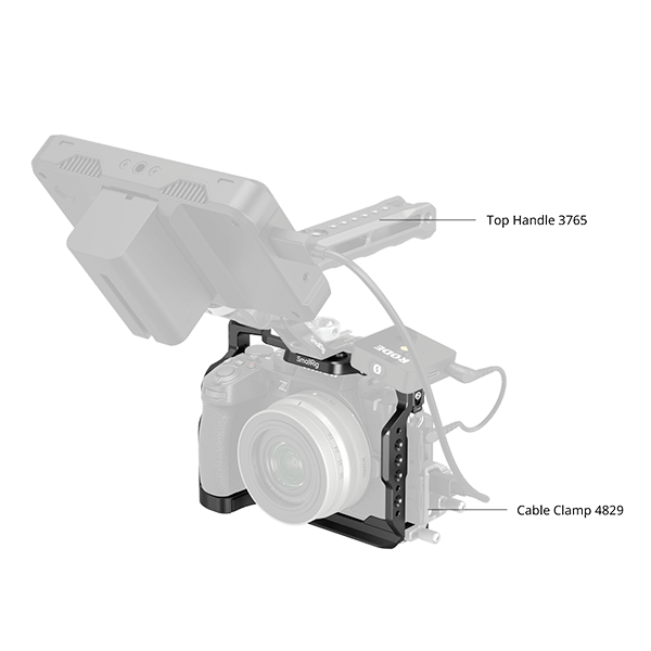 SmallRig Kamera Cage zu Nikon Z50 II mit Zubehör