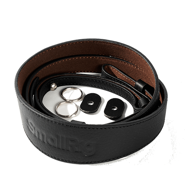 Smallrig Leder kameragurt in Schwarz 5208