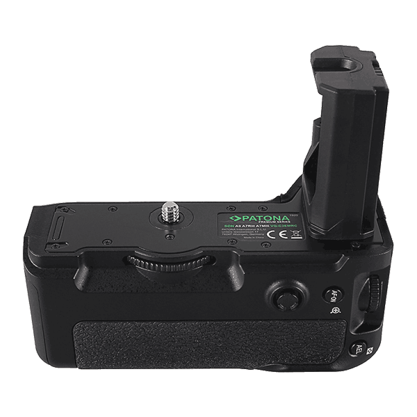 Battery handle for to Sony A9 A7III A7R II from Patona front