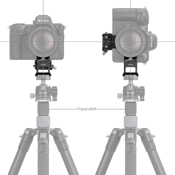 SmallRig 4306 drehbare Montageplatte speziell zu Nikon Z Kameras SmallRig 4306 drehbare Montageplatte speziell zu Nikon Z Kameras
