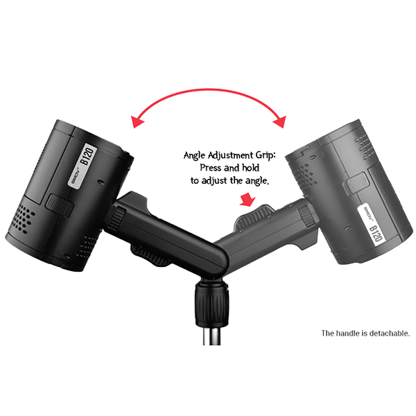 SMDV B120 HSS Studioblitz mit Batterie