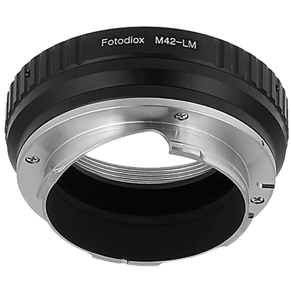 Obejtkivadapter M42 auf Leica M von Fotodiox Anschluss