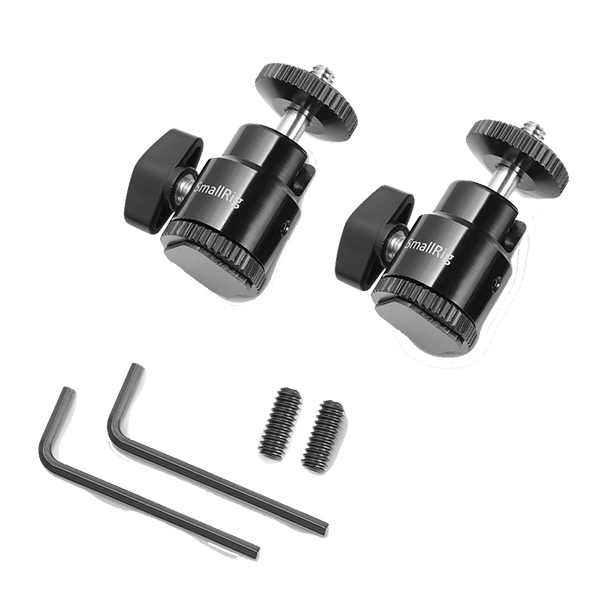 Universal ball head to flash shoe mount or tripods from SmallRig