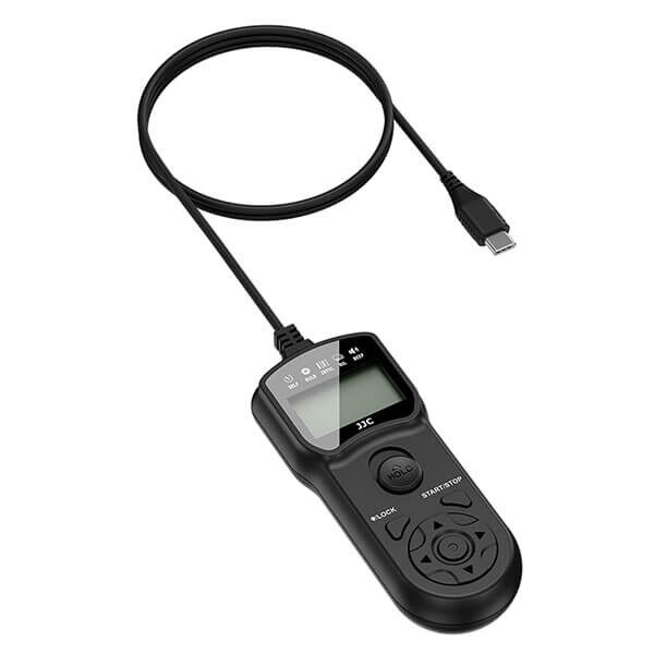 JJC TM-F3 Timer Fernbedienung für Sony Kameras mit USB-C Anschluss