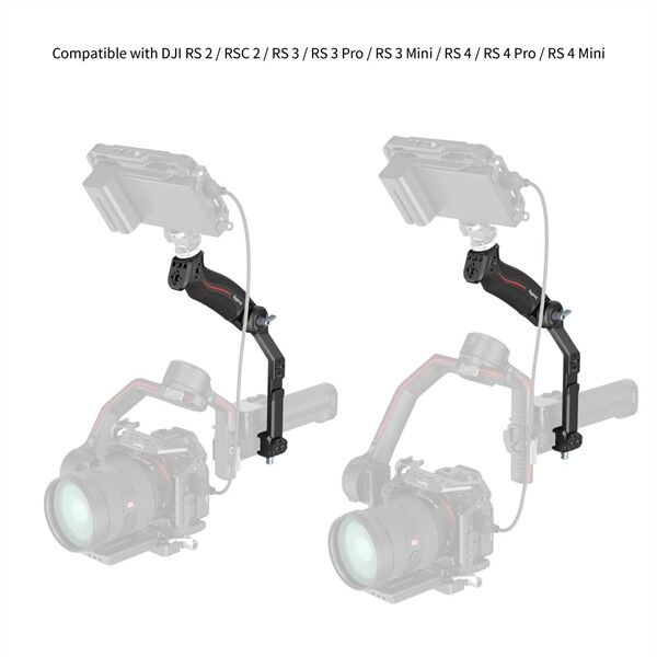 SmallRig flexibler Handgriff mit Nato Klemmung für DJI RS 2 RSC 2 3028B