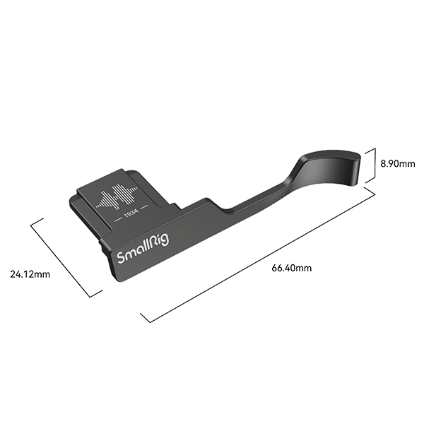 SmallRig Daumengriff zu FUJIFILM X100VI oder X100V in Schwarz