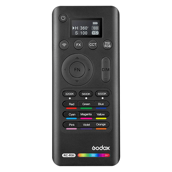 Godox RC-R9II Fernbedienung zu RGB LED Leuchten 