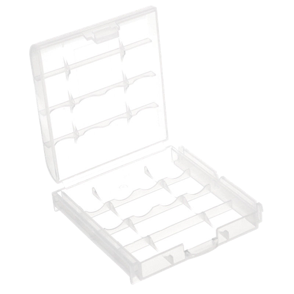 Transport box for AA / AAA batteries Batteries white