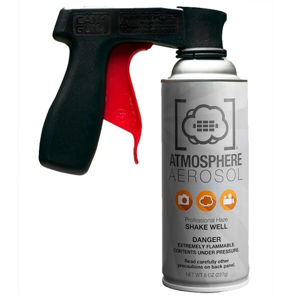 Anwendung des Nebelsprays im Fotoshooting