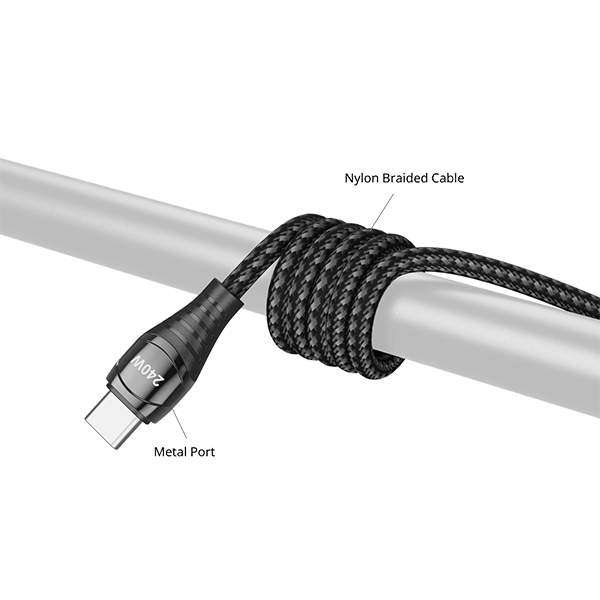SmallRig USB C Ladekabel 240W mit LED Anzeige 5113 detail
