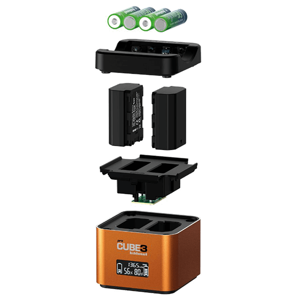 Hähnel ProCube3 Kameraakku Ladegerät zu Sony