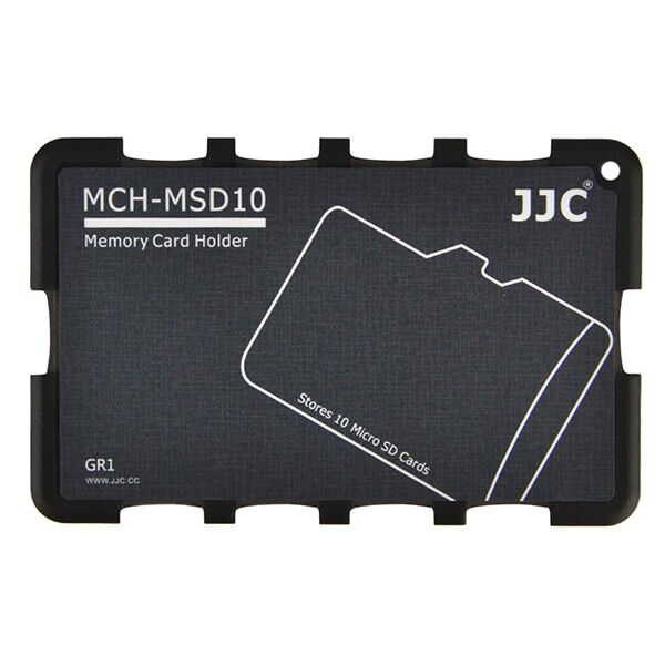 JJC memory card case for safe storage of Micro SD cards JJC memory card case for safe storage of Micro SD cards