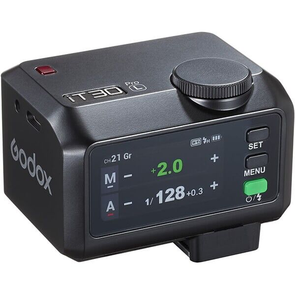 Godox iT30Pro Leica Blitz mit 2,8 Zoll Vollfarb-Touchscreen