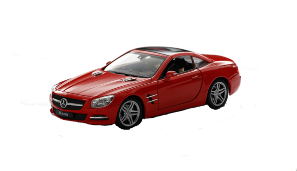Welly Mercedes-Benz SL500 rot 1:24