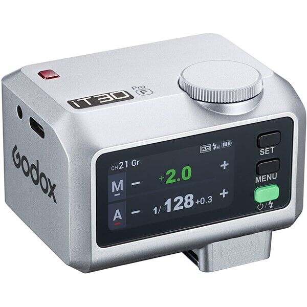Godox it30pro Mini TTL flash side view