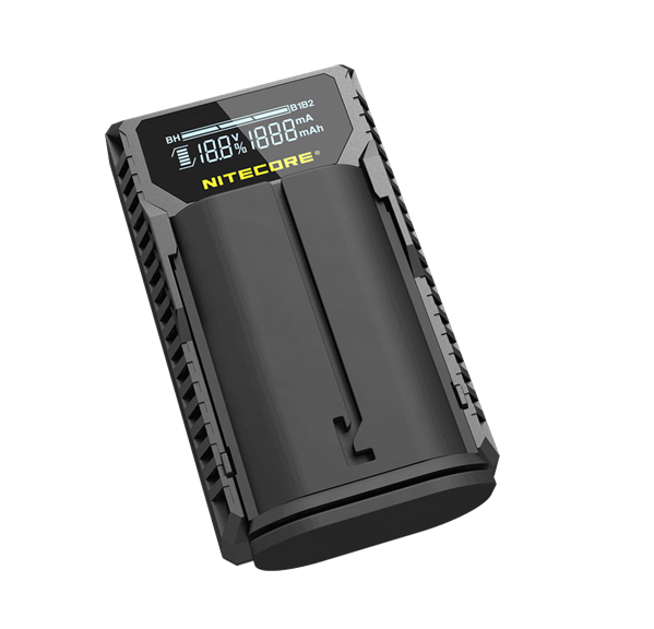 NiteCore USB Ladegerät für Leica BP-SCL4 Akku