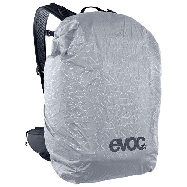 Fotorucksack Evoc CP 26 Liter in Schwarz mit Regenschutz
